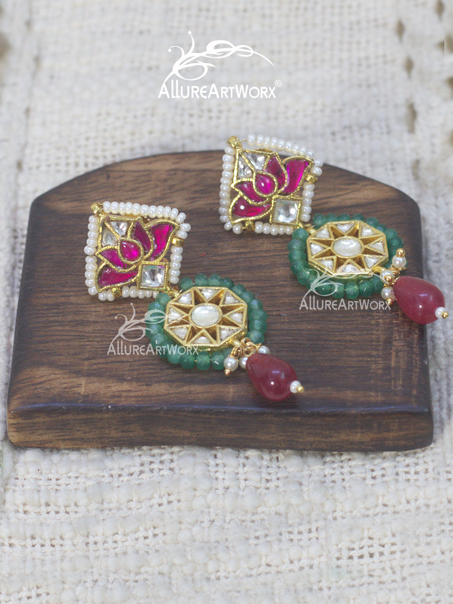 Lotus Earrings